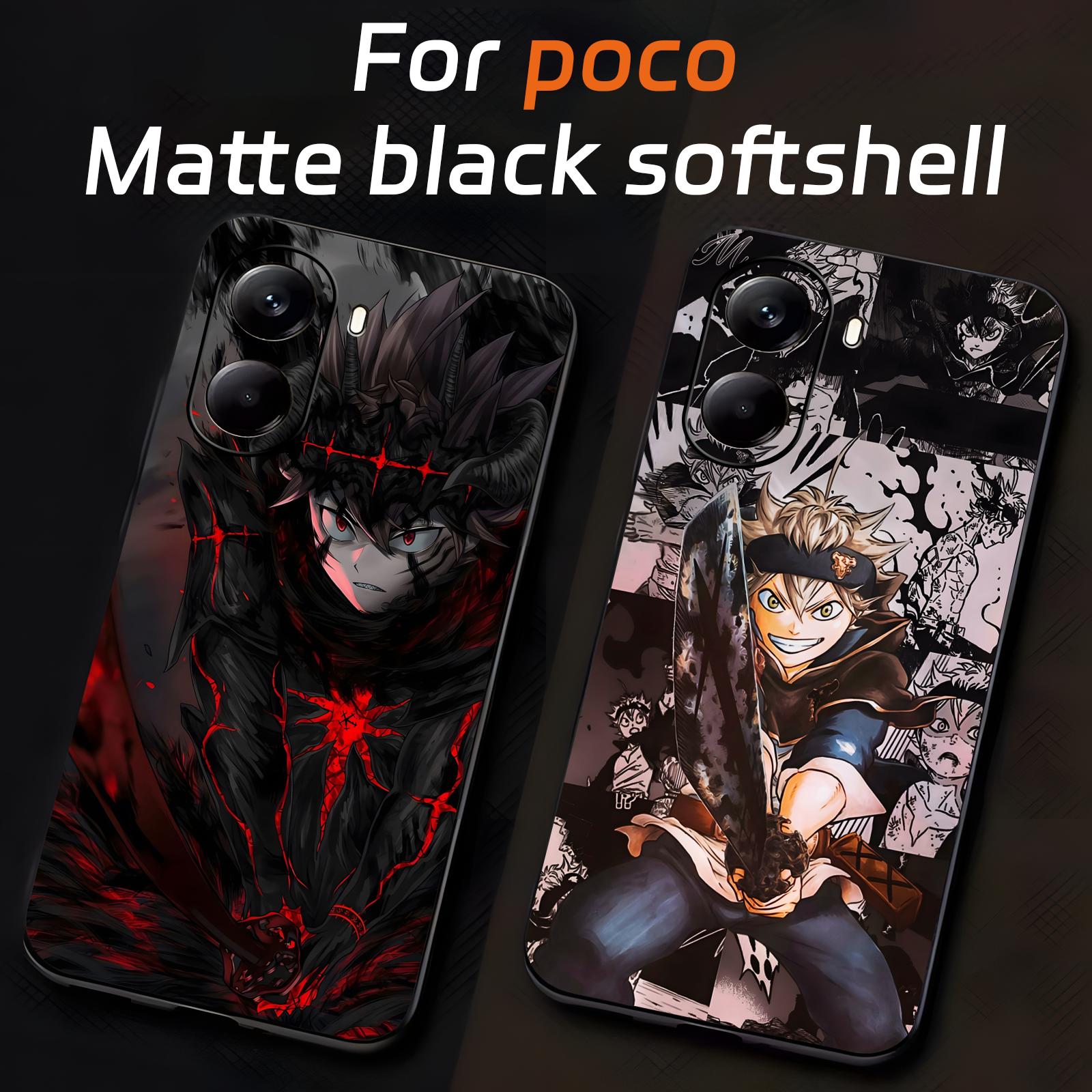Xiaomi Poco X6 - Anime Black Clover Handyhülle für Xiaomi