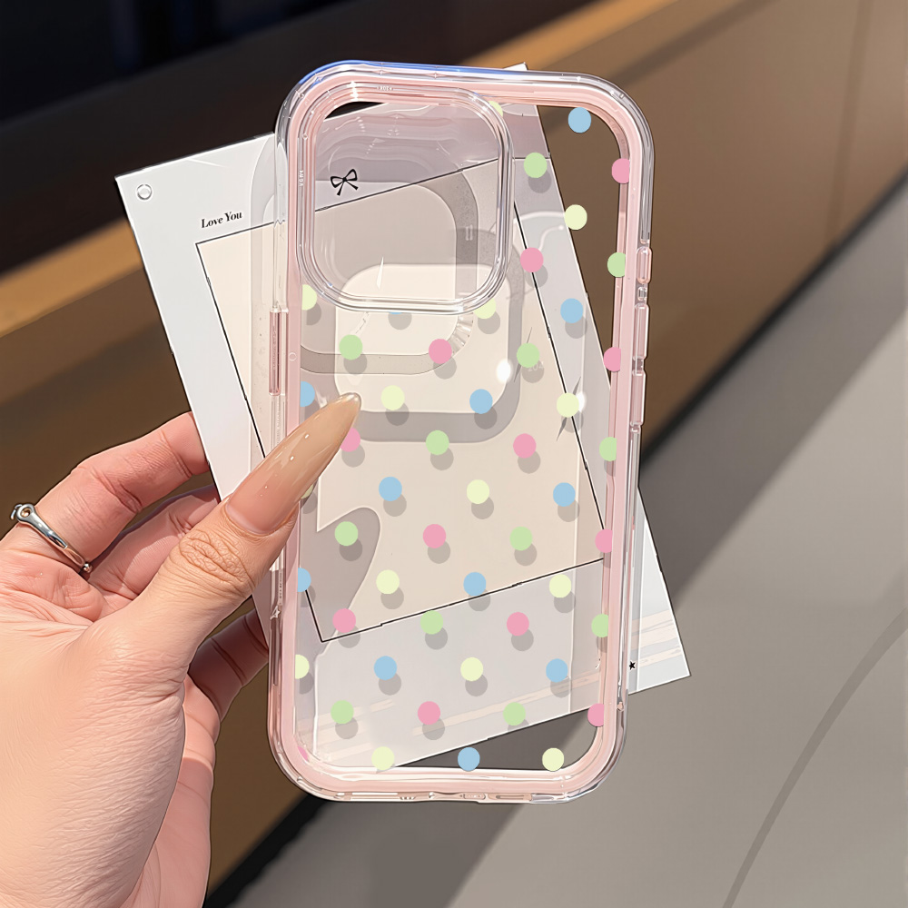 2-in-1 Ins Red Dot Clear Case  – Apple Iphone 15 Pro Max Bewertung und Preis