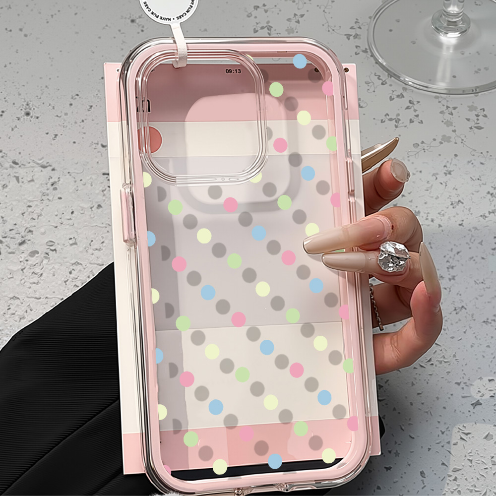 2-in-1 Ins Red Dot Clear Case  – Apple Iphone 15 Pro Max Bewertung und Preis
